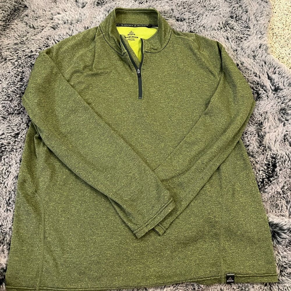 Mens PRANA 1/4 zip